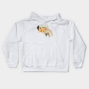 Earth Day Splash Kids Hoodie